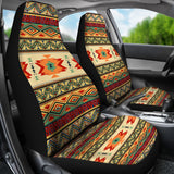 GB-NAT00351 Geometric Pattern Design Native Car Seat Covers