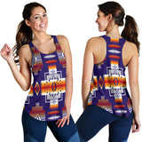 Powwow Store gb nat0004 purple pattern native american womens racerback tank