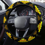 Powwow Storegb nat00720 08 native tribes pattern steering wheel cover