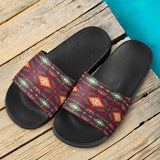 Pattern Native American Slide Sandals 13