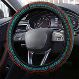 GB-NAT00597 Tribal Vector Steering Wheel Cover
