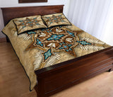 Brown Arts Native American Quilt Bed Set - Powwow Store