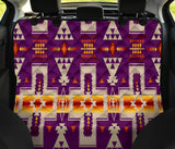 Powwow Store gb nat00062 09 purple tribe design native american pet seat cover