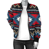 Powwow Storegb nat00529 ornamental pattern womens bomber jacket