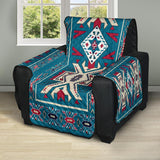 Blue Pink Native Design Native American 28 Chair Sofa Protector
