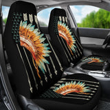 Powwow Store headdress flag car seat covers