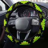 Powwow Storegb nat00720 07 native tribes pattern steering wheel cover