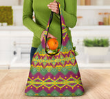 Powwow Storepattern grocery bag 3 pack set 53