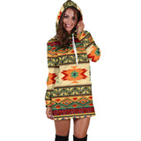 Powwow Store gb nat00351 geometric pattern design native hoodie dress