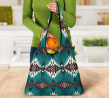 Powwow Storepattern grocery bag 3 pack set 35