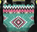 Powwow Store gb nat00415 03 ethnic geometric pink pattern pet seat cover