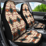 Powwow Store gb nat00622 retro color tribal car seat covers