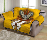 Owl Yellow Native American Chair Sofa Protector - Powwow Store