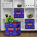 Powwow Store gb nat00046 06 dark blue pattern storage cube 1