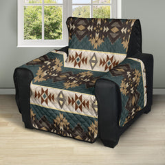 Powwow Storegb nat00609 navajo geometric seamless 28 recliner sofa protector