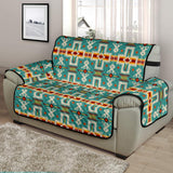 Native American Tribe Navy Pattern Chair Sofa Protector - Powwow Store