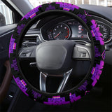 Powwow Storegb nat00720 tribes pattern steering wheel cover 1