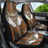 Snow Owl Symbol Native American Pride Car Seat Covers no link