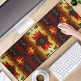 Powwow Store gb nat00068 united tribes brown design native american mouse mat