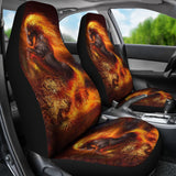 Powwow Store csc 0002 fire horse native car seat covers