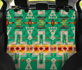 GB-NAT00062-06 Green Tribe Design Native American Pet Seat Cover