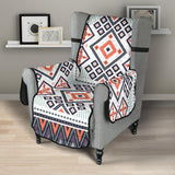 GB-NAT00318 Purple Tribals Design 23" Chair Sofa Protector