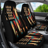 Powwow Store gb nat00298 color feather arrows car seat covers