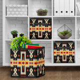 Powwow Store gb nat00046 02 black pattern storage cube