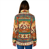 Powwow Storegb nat00054 02 kokopelli myth womens padded jacket