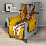 Owl Yellow Native American 23" Chair Sofa Protector