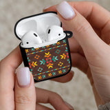 Powwow Store gb nat00600 brown pattern native airpods case cover