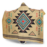 Southwest Symbol Native American Hooded Blanket