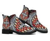 Naumaddic Arts Native American Design Fashion Boots