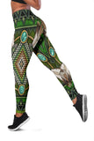 Powwow Store green mandala native american womens leggings