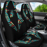 GB-NAT00646-02 Pattern Feather Native American Car Seat Cover
