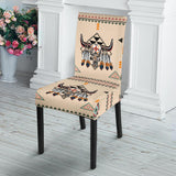 Pride Bison Native American Dining Chair Slip Cover