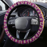 Powwow Store gb nat00062 07 light purple tribe steering wheel cover