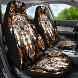 Powwow Store gb nat00535 4 bears dream catcher car seat covers