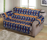 Native American Tribe Navy Pattern Chair Sofa Protector - Powwow Store