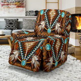 Powwow Storegb nat00023 04 pattern native american 40 recliner slip cover