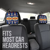 Powwow Store gb nat00062 04 navy tribe design headrests cover