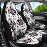 Powwow Storecsa 00038 pattern white native car seat cover