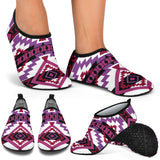 Powwow Storeaqs0005 pattern native aqua shoes