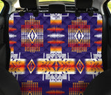 GB-NAT0004 Purple Pattern Native American Pet Seat Cover