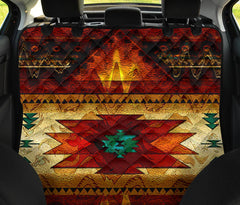 Southwest Brown Symbol Native American Pet Seat Cover - Powwow Store