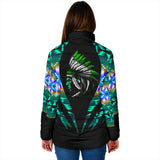 WPJ007- Pattern Native 3D Women's Padded Jacket