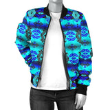 Powwow Storegb nat00625 sovereign nation midnight flat womens bomber jacket