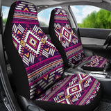 Powwow Storecsa 00046 pattern purple native car seat cover