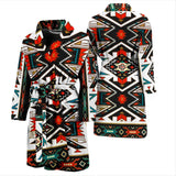 Tribe Colorful Pattern Native American Bath Robe
