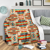 Powwow Store gb nat00402 03 cream pattern native blanket